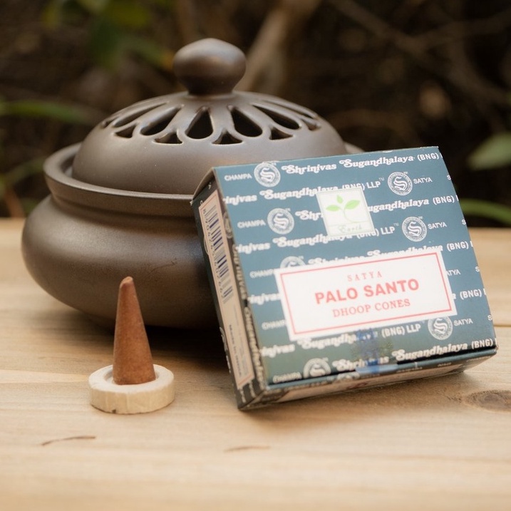 Nhang và Nụ PALO SANTO_THANH TẨY NĂNG LƯỢNG TIÊU CỰC_SAGE GARDEN