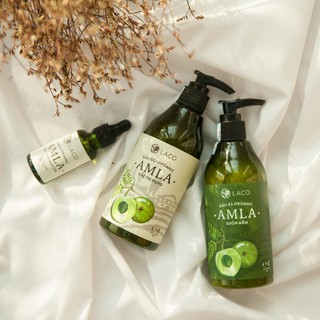 Bộ sản phẩm ngăn rụng tóc Amla Laco