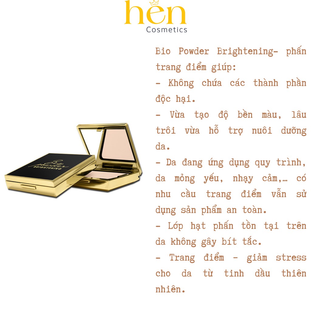 BIO POWDER BRIGHTENING - PHẤN TRANG ĐIỂM
