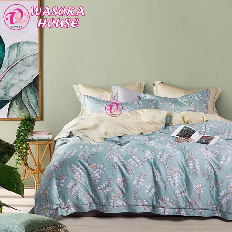 Chăn mền lụa tencel mềm  mịn, mát lạnh 2mx2m2, mùa hè đắp mát, nhiều họa tiết hoa văn 5D đẹp