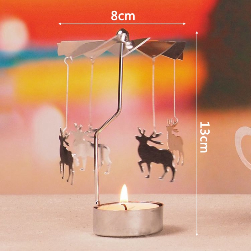 Giá Đỡ Đèn Cầy / Nến Dạng Xoay Độc Đáo
