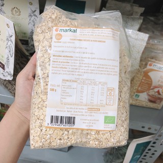 Yến Mạch Hữu Cơ Cán Mỏng Markal 500gr