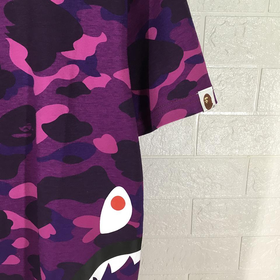 Áo Tee Shirt Bape 2 Shark