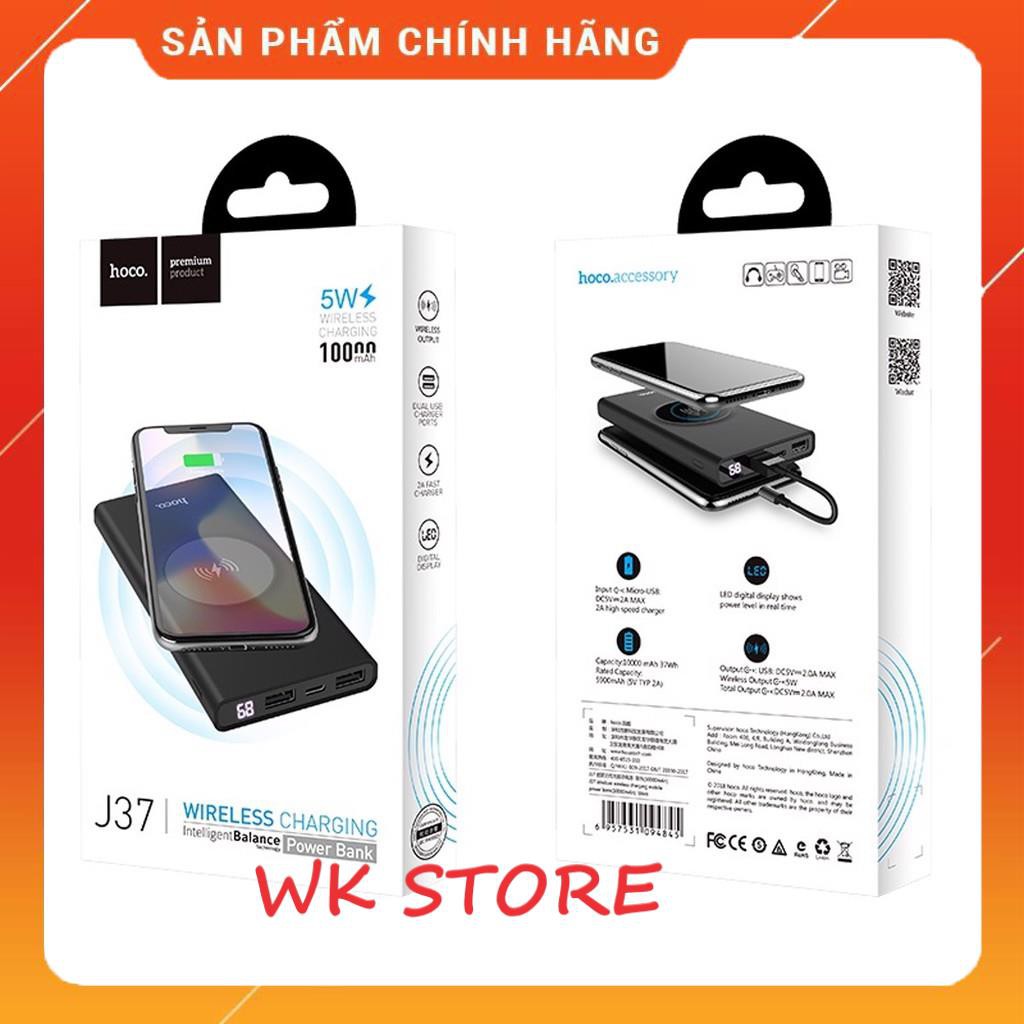 Sạc Dự Phòng không dây Hoco J37 - 10.000 mAh,BH 1 năm | WebRaoVat - webraovat.net.vn