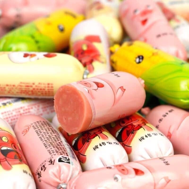 Xúc xích mini 4 vị  cute