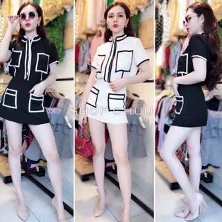 Set áo quần giả váy