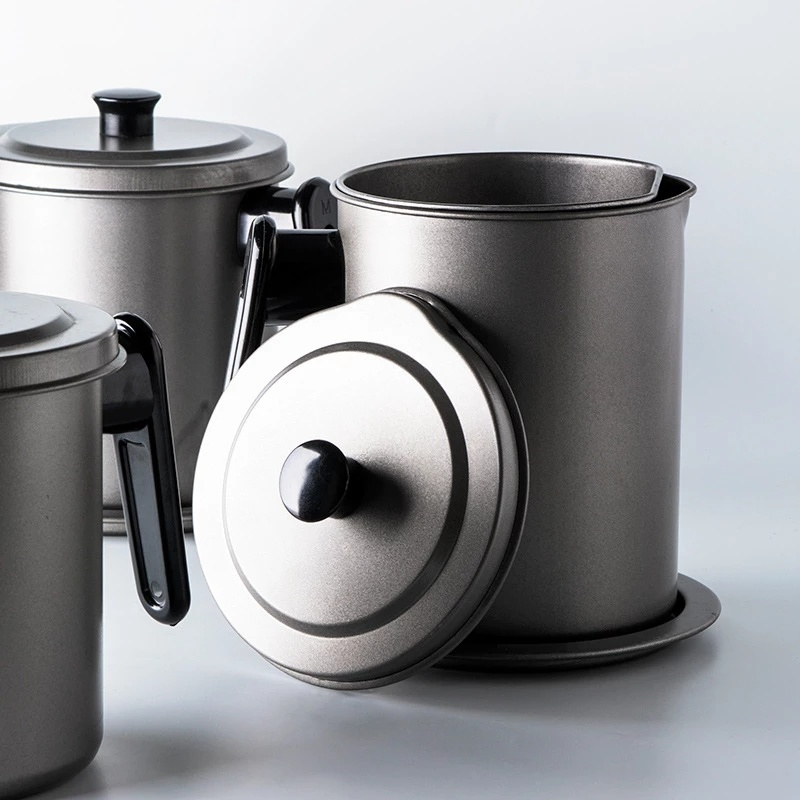 Bình Lọc Dầu Bằng Thép Không Gỉ Dung Tích 1.4l