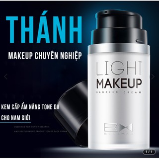 LIGHT MAKEUP - KEM TRANG ĐIỂM THẦN THÁNH CHO NAM GIỚI (Cam Kết Chính Hãng)