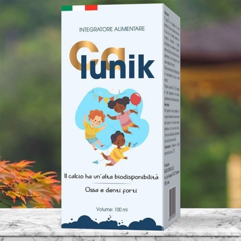 Calunik Imochild Bổ sung Canxi, Magie, Vitamin D3 và K2 cho trẻ em từ 1 tuổi và người lớn (DT125ml)