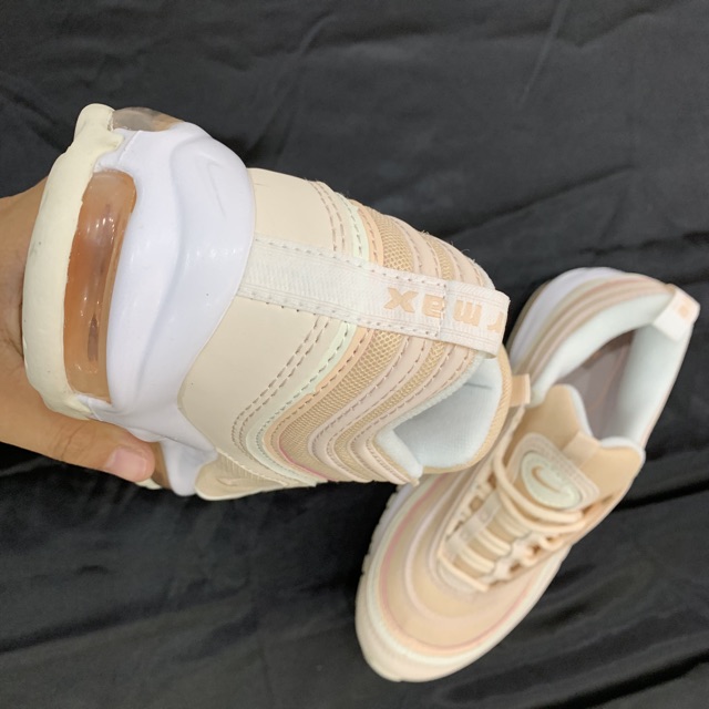 (Tặng móc khoá) Giầy Air97 hồng cao cấp fullbox