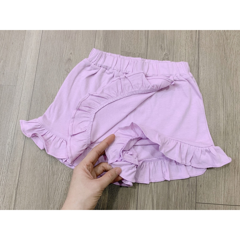 Set đồ bé gái. Bộ Heji.mini Lovely tím BH85