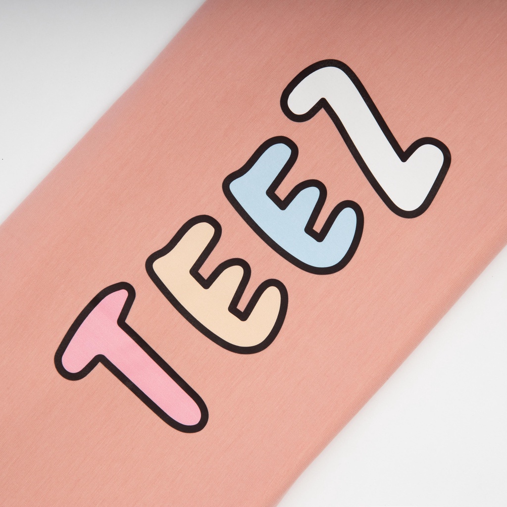 Áo Thun Unisex Nam Nữ TEEZ - TZ1029 Form Rộng Tay Lỡ Freesize