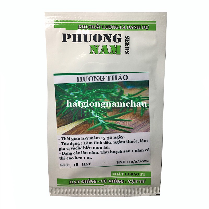 15H - HẠT GIỐNG HƯƠNG THẢO