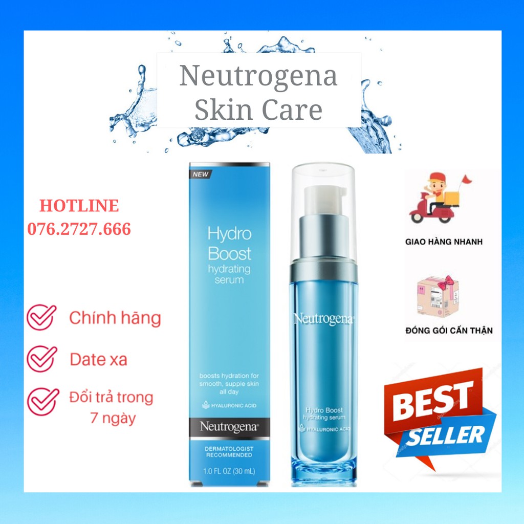 Tinh Chất Dưỡng Ẩm Neutrogena Hydro Boost Hydrating Serum