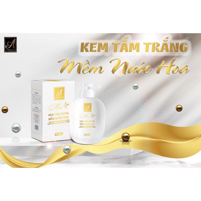 Kem Tắm trắng mềm nước hoa Acosmetics