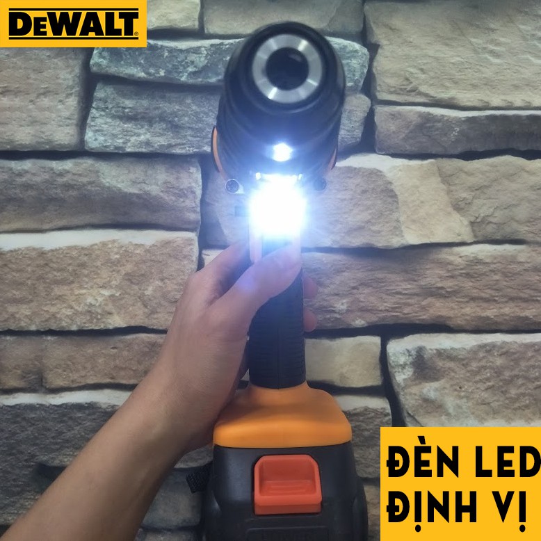 [ ĐẦY ĐỦ PHỤ KIỆN ] MÁY KHOAN PIN DEWALT 26V CÓ BÚA - KHOAN TƯỜNG, BẮT VÍT - 2 PIN 5 CELL - LÕI ĐỒNG