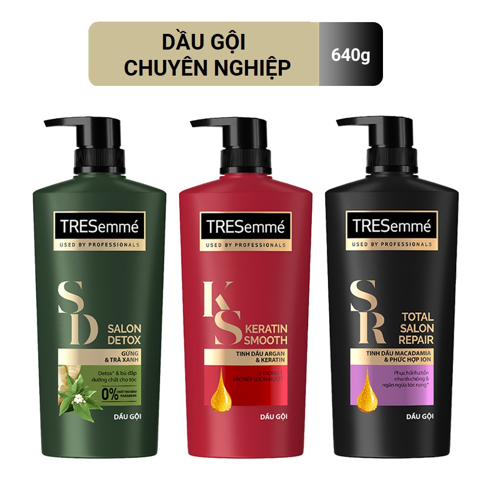 Dầu gội TRESemmé 640gr