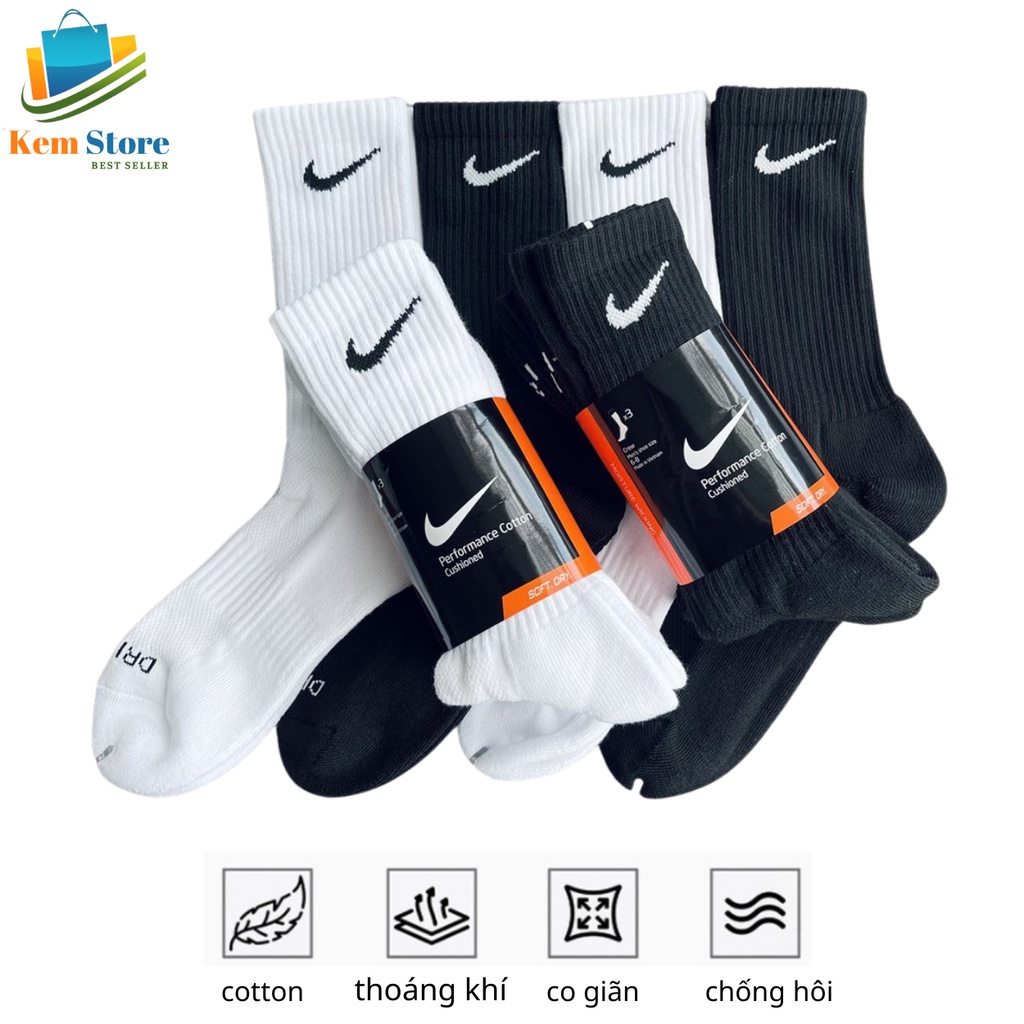 tất vớ nam nữ naikiii thời trang unisex mềm mịn