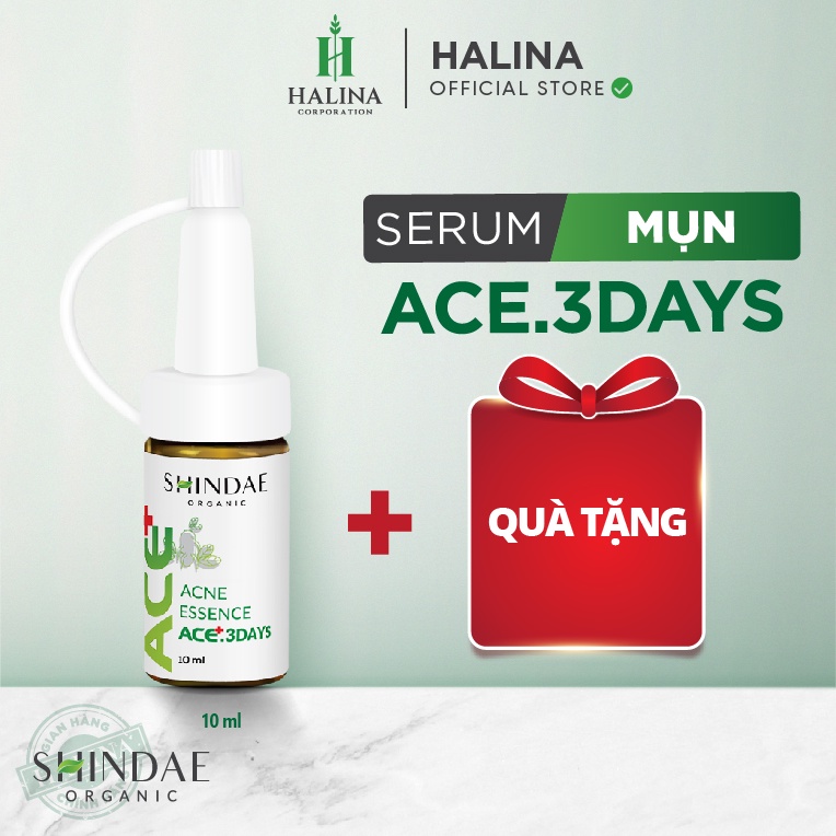 Serum giảm mụn thâm ACE.3DAYS 10ml - Mỹ phẩm Halina Corp