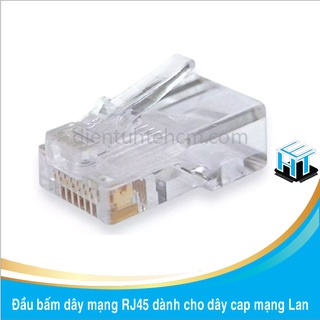 Đầu bấm dây mạng RJ45 dành cho dây cap mạng Lan