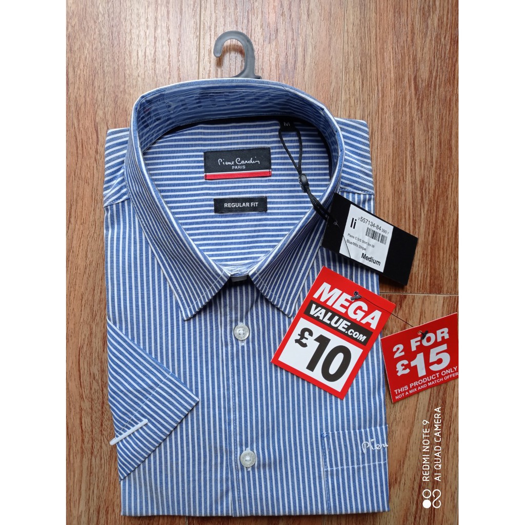 [nhiều mẫu có sẵn] Áo sơ mi nam Pierre Cardin săn sale 70%  từ London UK  ngắn tay dáng công sở chính hãng | BigBuy360 - bigbuy360.vn