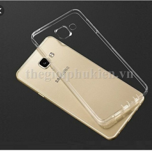 Bộ 2 chiếc ốp lưng samsung A5 2016 silicon trong suốt cao cấp