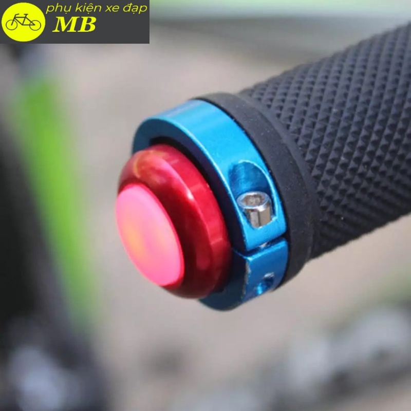 Cặp đèn nháy cảnh báo gắn tay nắm xe đạp thể thao xinnhan cao cấp