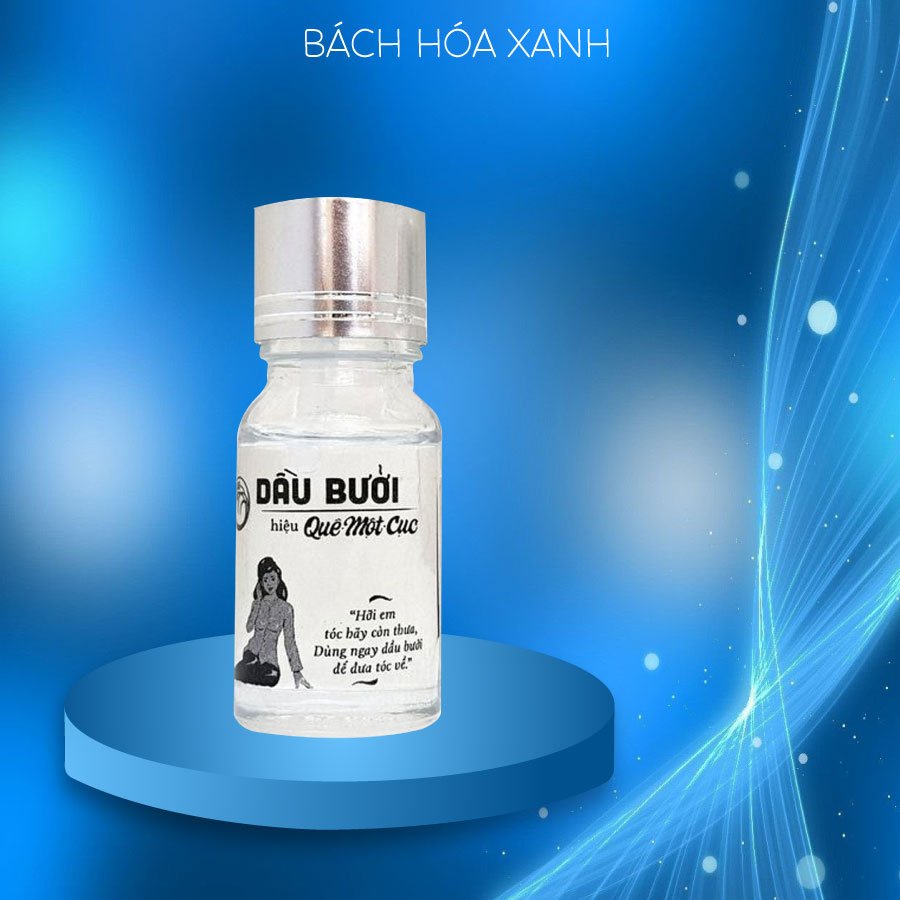 TINH DẦU BƯỞI SIÊU KÍCH MỌC TÓC CON, NGĂN RỤNG, THƯA TÓC, HÓI ĐẦU QUÊ MỘT CỤC 10ML (HANDMADE)