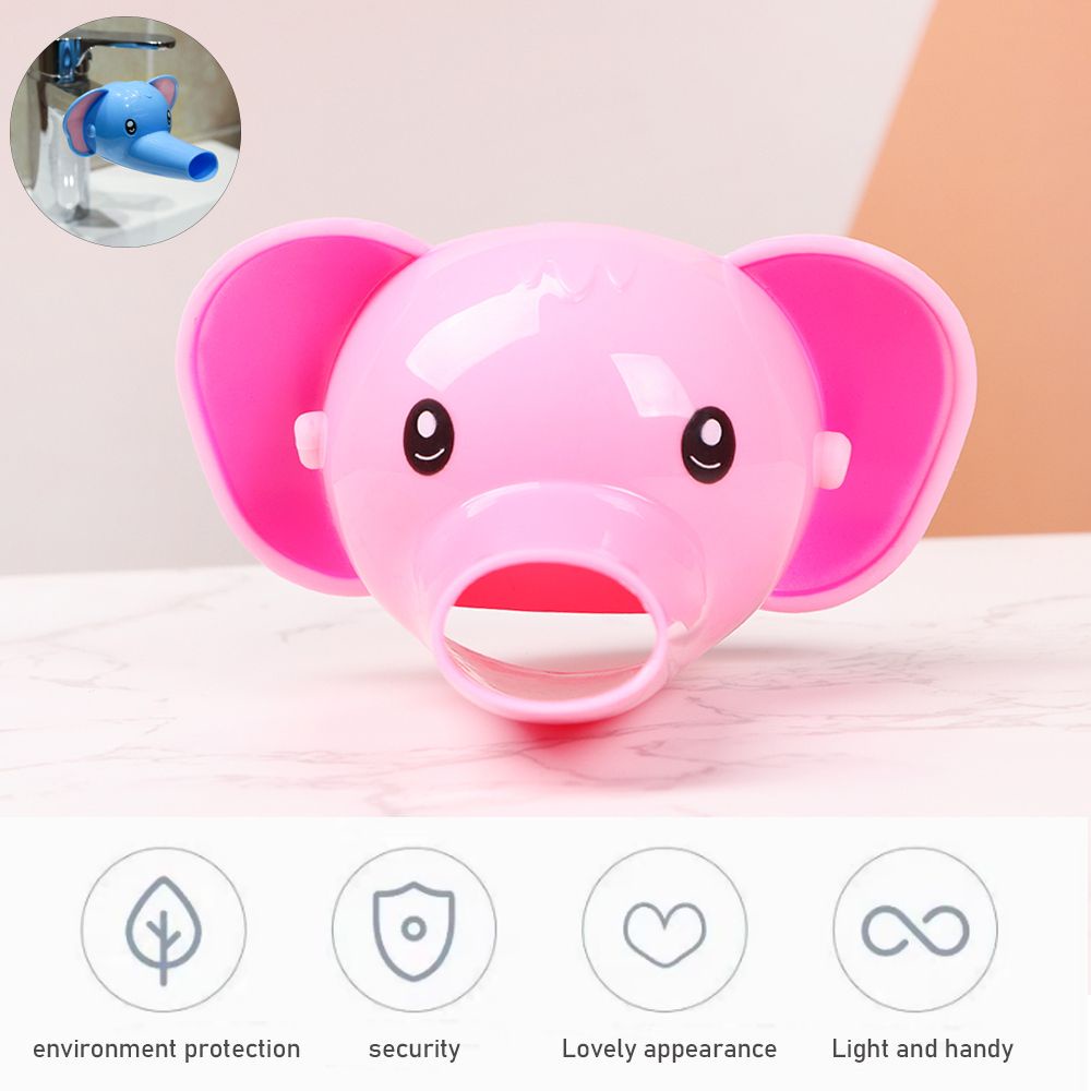 1 Đầu Nối Dài Vòi Nước Hình Động Vật Dễ Thương Nhiều Màu Sắc