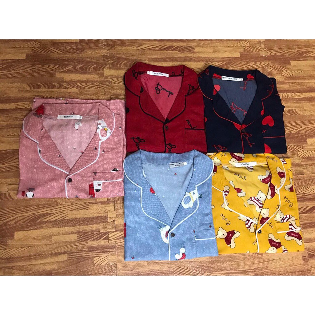 Bộ đồ Pijama tay lỡ | BigBuy360 - bigbuy360.vn