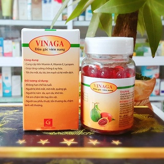 Dầu gấc Vinaga DHA 100 viên
