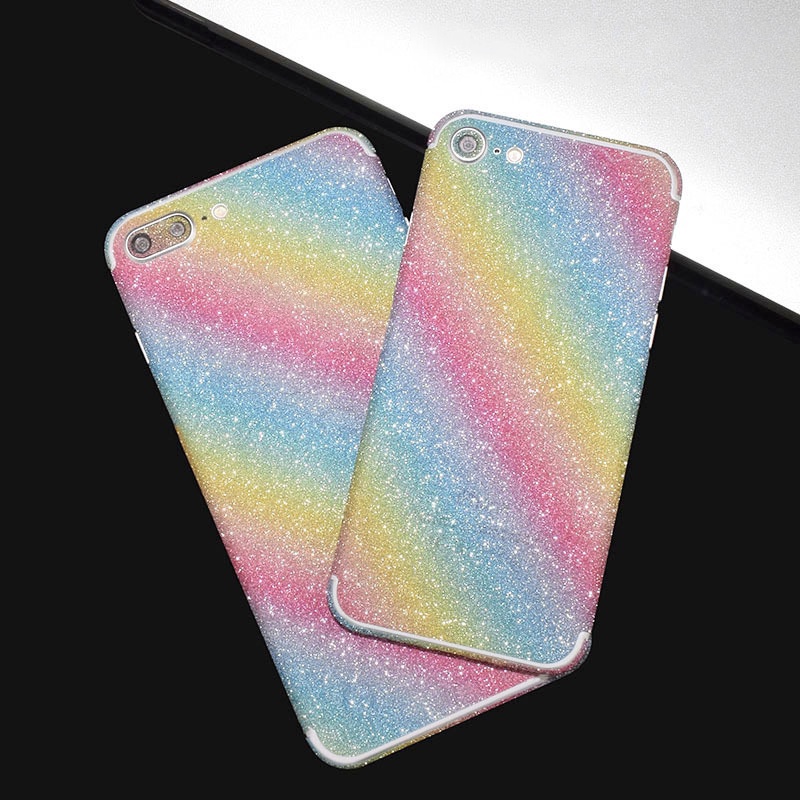 Miếng Dán Điện Thoại Họa Tiết Lấp Lánh Cho iPhone 7 / 8 7 plus / 8 plus