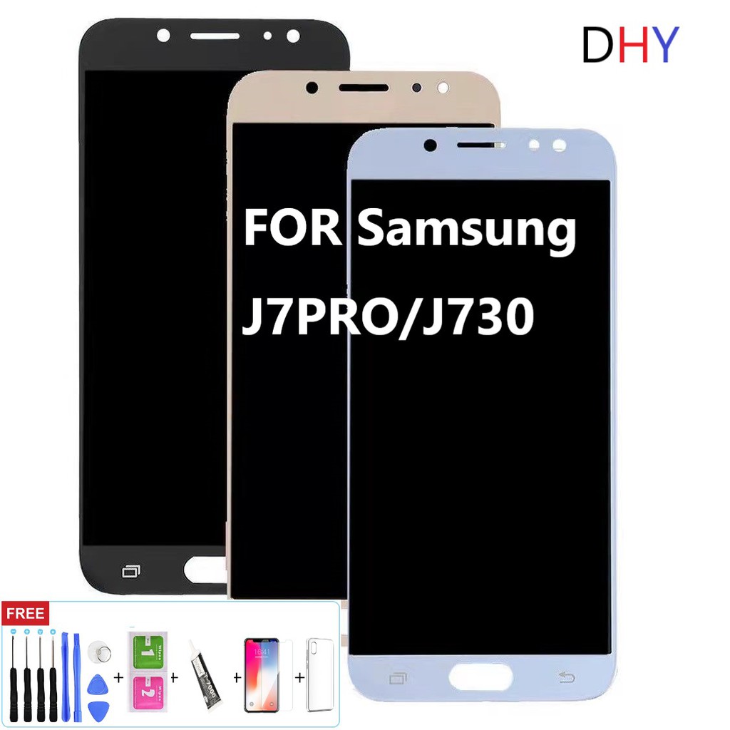 Màn Hình Cảm Ứng Cho Samsung Galaxy J7 Pro 2017 Lcd J730 J730G / Ds