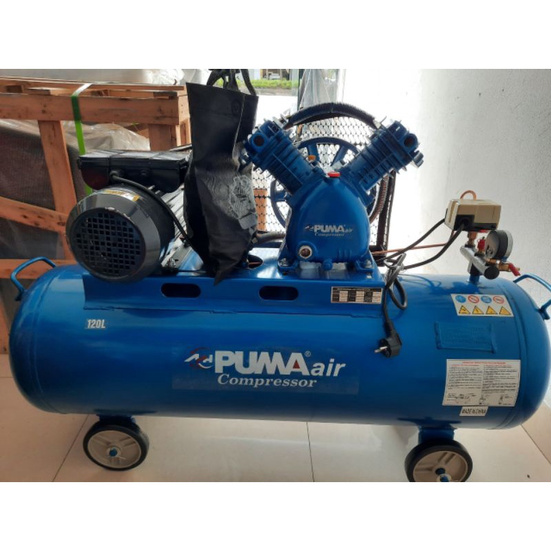 Máy nén khí Puma 120L PK30120 nhập khẩu đồng bộ TQ, máy nén khí Puma 120L