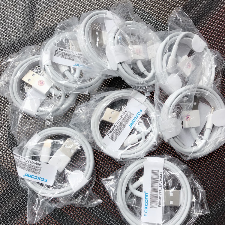 Dây cáp sạc IPgiá rẻ chuẩn Fox-conn dùng cho IP5/6/7/8/X/XR/XSM-Phong Store