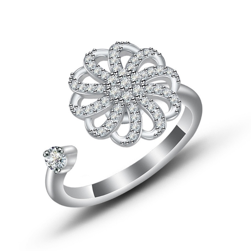 Nhẫn Con Quay Đồ Chơi Fidget Spinner Blala GiúP GiảM Stress Cho Nữ