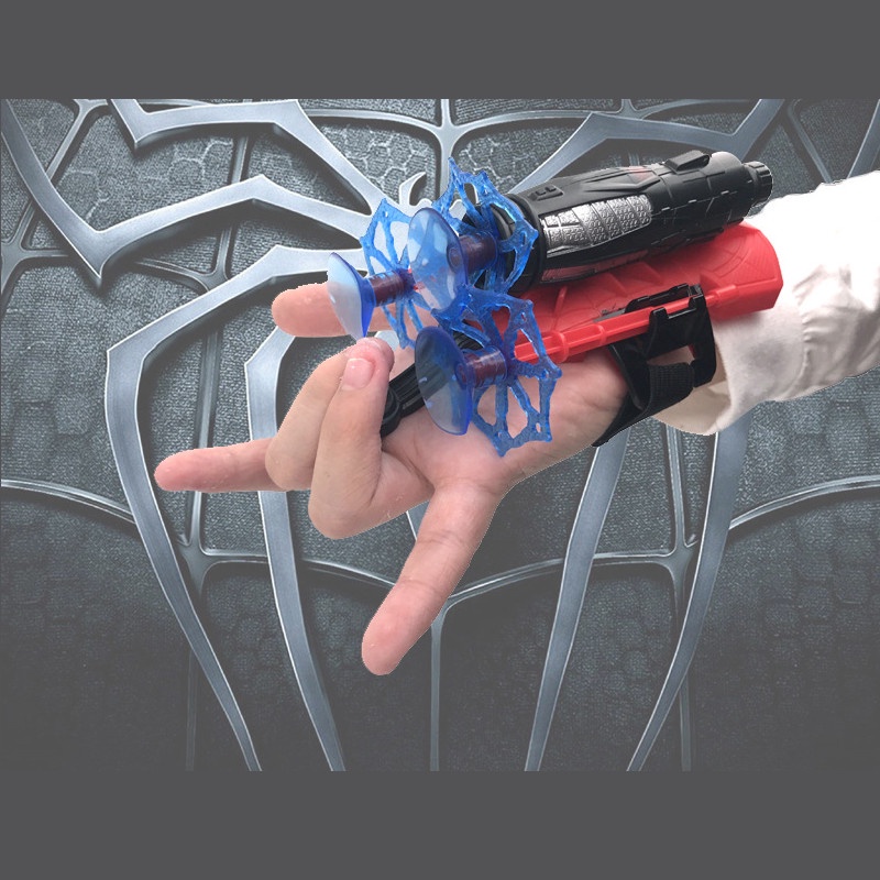 Găng Tay PVC Hóa Trang Người Nhện Phim Marvel Mới Cho Bé Trai