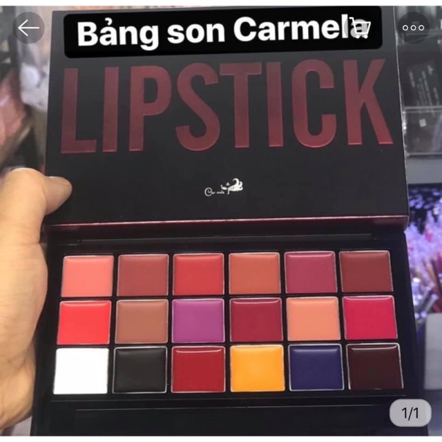 Bảng Sơn carmela lipstick
