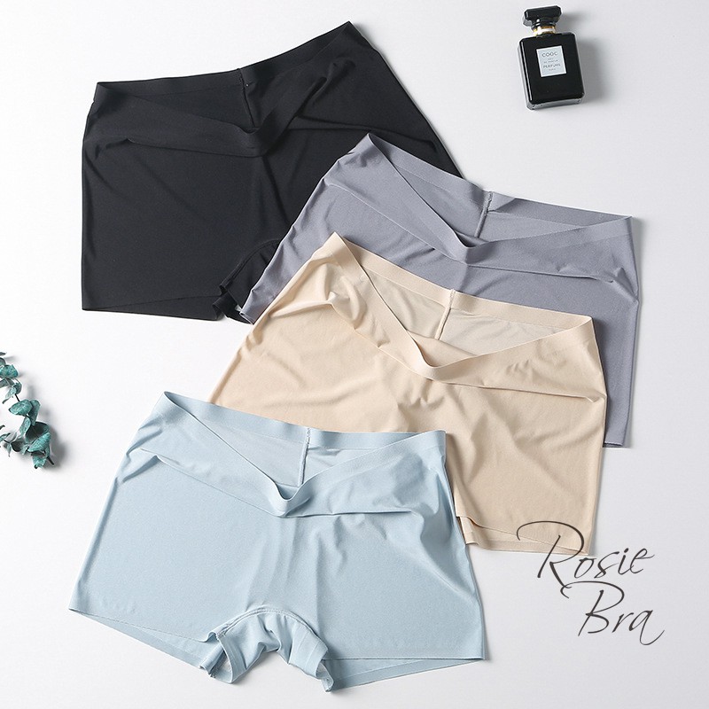 [Mã 12FASHIONSALE1 giảm 10K đơn 50K]  Quần Lót Nữ Dạng Đùi/Boxer Lụa Không Lộ Viền Chống Hằn, Quần Mặc Trong Váy P408 | BigBuy360 - bigbuy360.vn