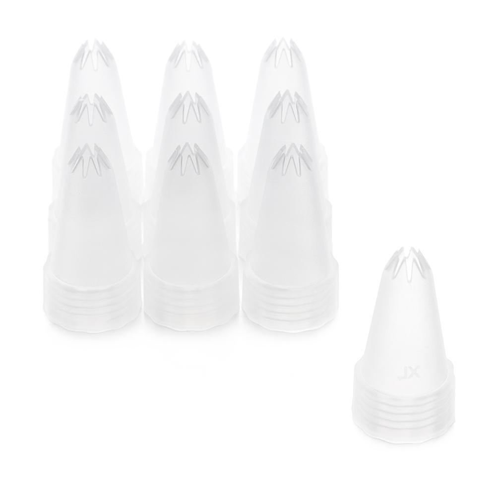 Set 10 Đuôi Bắt Kem Bằng Nhựa Tiện Dụng