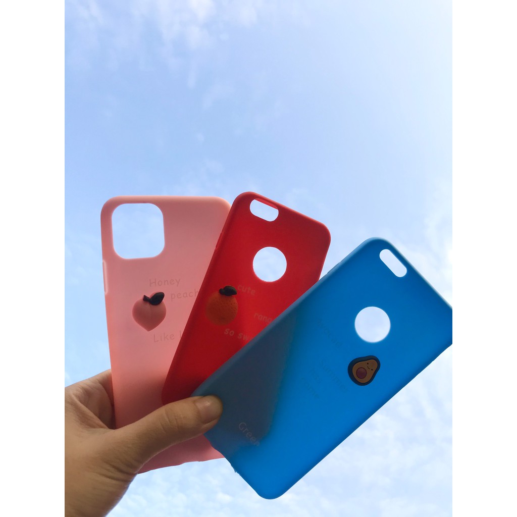 ỐP IPHONE HÌNH TRÁI CÂY NỔI/CHỐNG BỤI/CHỐNG SỐC full case 6S/6Plus/7/8/7Plus/8Plus/X/Xs/XsMax/11/11promax-Hcase | BigBuy360 - bigbuy360.vn