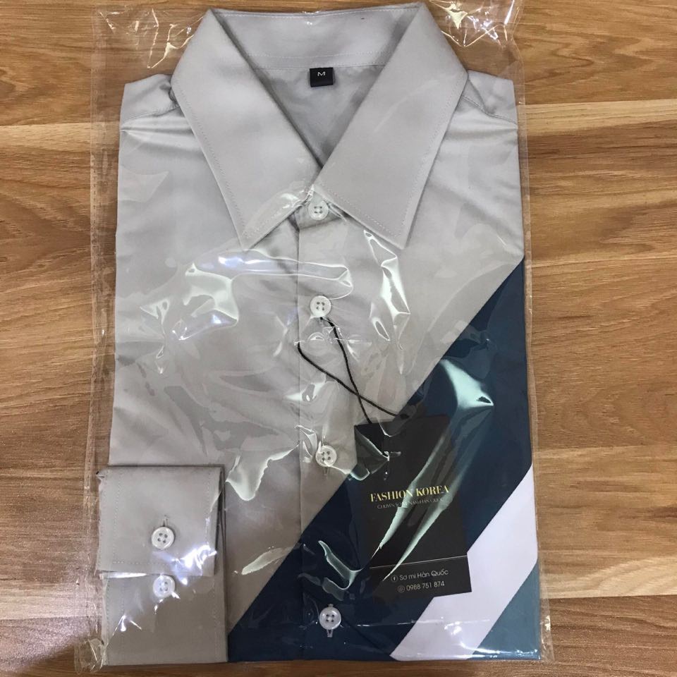 ÁO SƠ MI NAM HỘP CAO CẤP DÀI TAY HÀN QUỐC, FORM SLIMFIT DỄ MẶC, CHẤT LIỆU LỤA NẾN CAO CẤP, ĐỦ SIZE M, L, XL | BigBuy360 - bigbuy360.vn