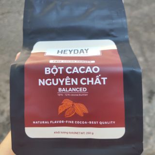 Bột cacao nguyên chất Heydey Balanced 250g