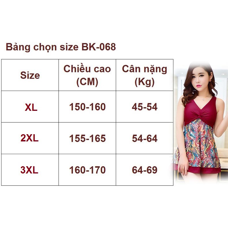 Bikini đồ bơi nữ họa tiết chim công quý phái - BK-068i | WebRaoVat - webraovat.net.vn