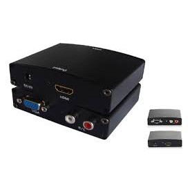 Bộ chuyển VGA sang HDMI chính hãng, tín hiệu tốt, kèm nguồn sạc. bảo hành 6 tháng.shopphukienvtq