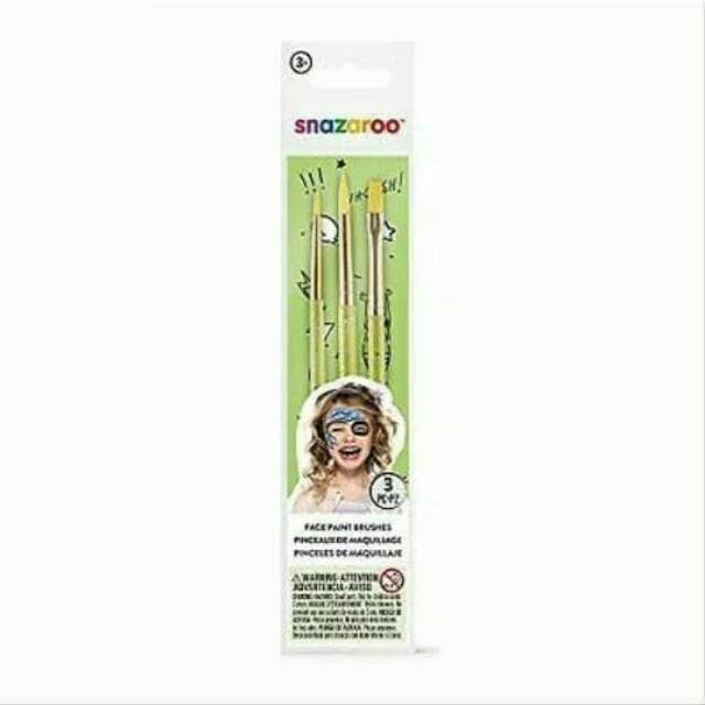 Bộ 3 Cọ Vẽ Mặt Snazaroo | BigBuy360 - bigbuy360.vn