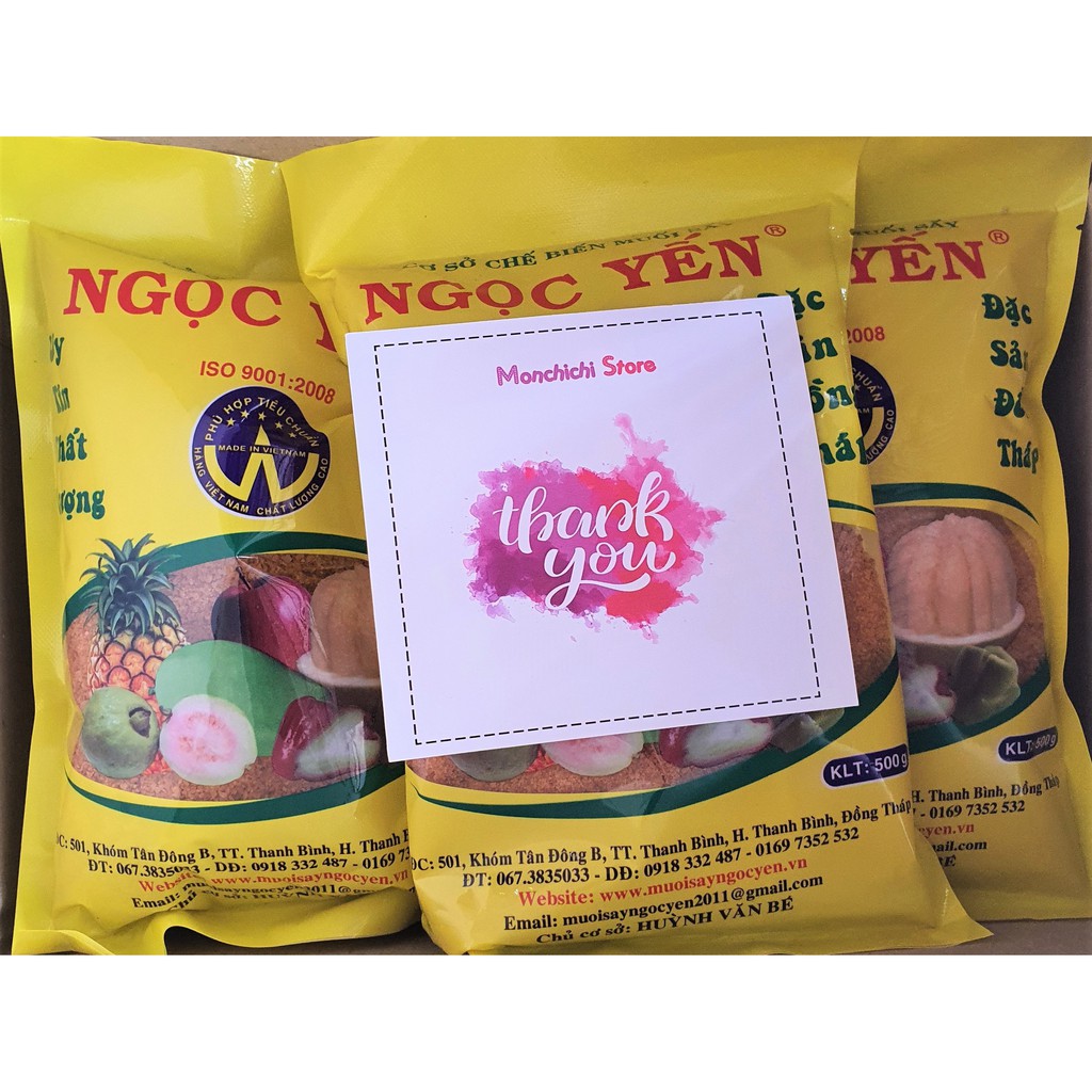 Combo 1kg muối sấy ngọc yến - Đặc sản Đồng Tháp