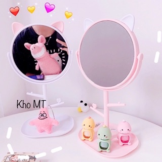Gương soi tai mèo có đế