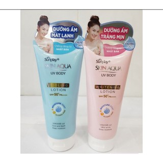 150g Kem Chống Nắng Dưỡng Thể Sunplay Skin Aqua UV Body Lotion SPF50+ PA++++