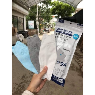 Khẩu trang y tế 4 lớp 4d omi bịch 10 cái
